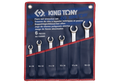 KING TONY 1306MR 6 Piece 6 Point Flare Nut Wrench Set