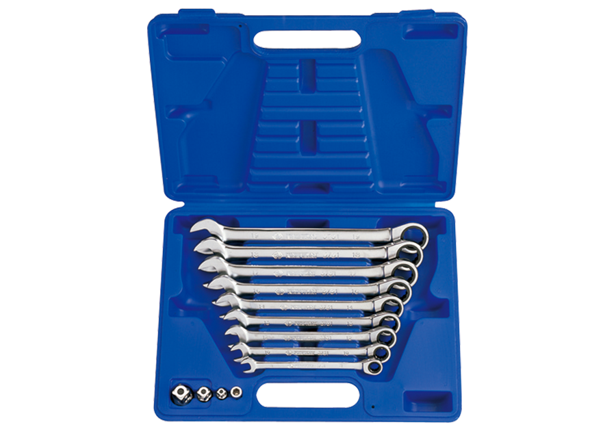 KING TONY 13113MR 13 Piece Speed Wrench Set