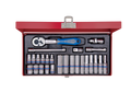 KING TONY 2526MR 26 Piece 1/4" Drive 6 Point Socket Wrench Set