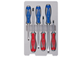 KING TONY 30206MR 6-piece Go-through Screwdriver Set