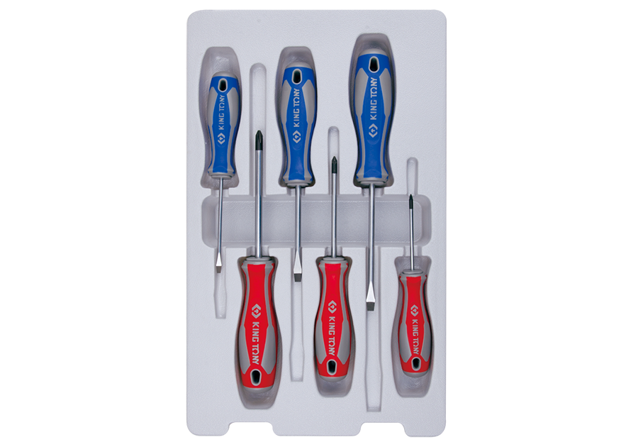 KING TONY 31116MR 6-piece Standard Screwdriver Set