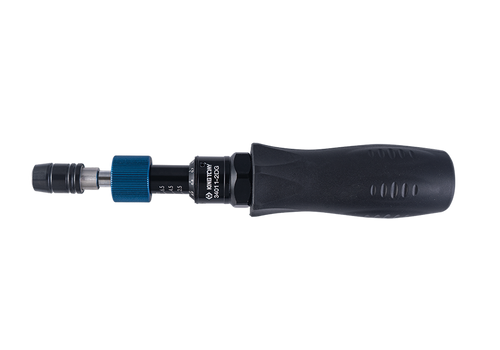 KING TONY 34011-3DG 1/4 Torque Screwdriver 0.5 - 2.5 Nm – manufacturer range illustration