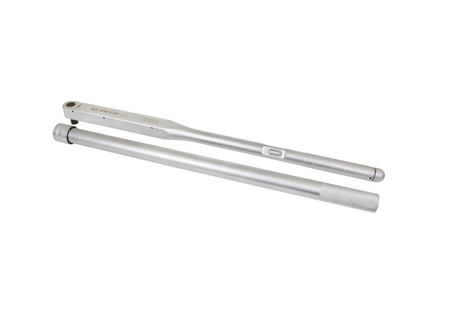 KING TONY 3485G-2DB 1" Drive Heavy Duty Aluminium Adjustable Torque Wrench With Multi Lever Handle (750 - 2000 Nm) – manufacturer range illustration