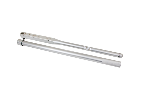 KING TONY 3485G-2DB 1" Drive Heavy Duty Aluminium Adjustable Torque Wrench With Multi Lever Handle (750 - 2000 Nm) – manufacturer range illustration