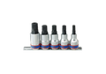 KING TONY 4105PR 5 Piece 1/2" Drive Spline Head Bit Socket Rail Set