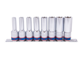 KING TONY 4148PR10 8 Piece 1/2" Drive Star Socket Rail Set