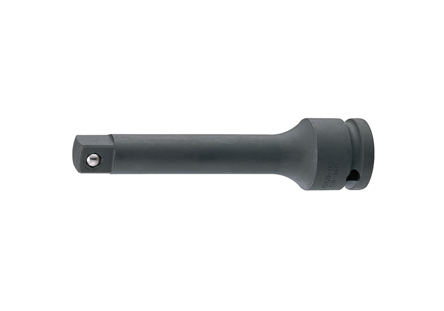 KING TONY 4260-03P 1/2" Drive Impact Extension Bar 3 Black – manufacturer range illustration