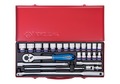 KING TONY 4324MR 24 Piece 1/2" Drive 6 Point Socket Wrench Set