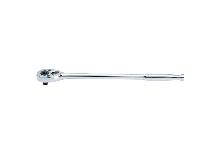 KING TONY 4762-10P 1/2" Drive Push Reversible Ratchet 10 Chrome Polish – manufacturer range illustration