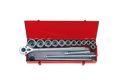 KING TONY 6016MR 16 Piece 3/4" Drive 12 Point Socket Wrench Set