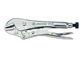 KING TONY 6031-10N 10" Nickel-plated Straight-jaw Locking Pliers