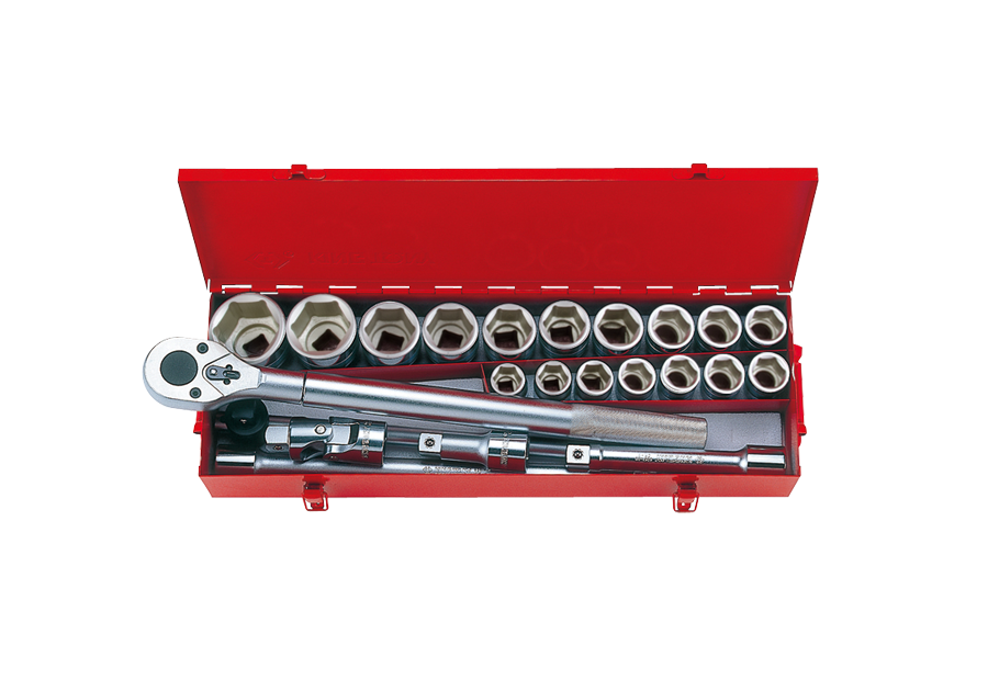 KING TONY 6323MR 23 Piece 3/4" Drive 6 Point Socket Wrench Set