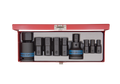 KING TONY 6411MP 11 Piece 3/4" Drive Impact Bit Socket Set