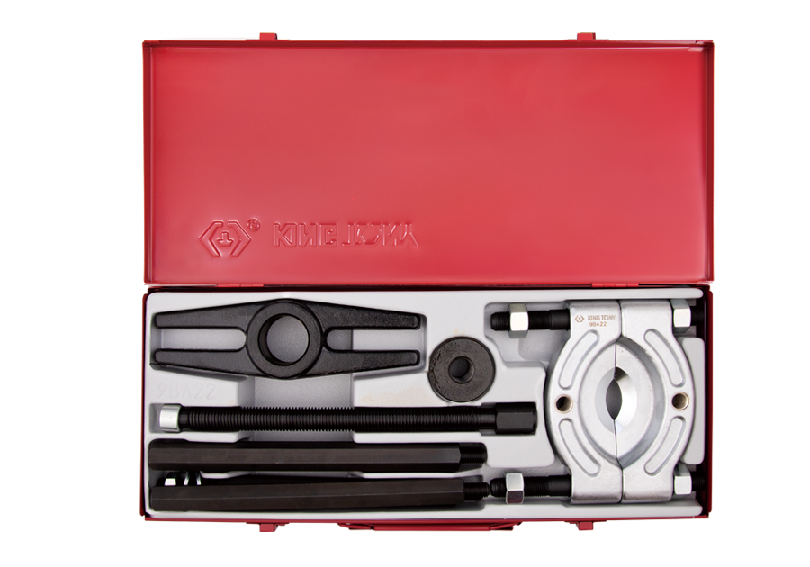 KING TONY 9BA22 8 Piece Pressure Screw Bearing Separator Puller Set